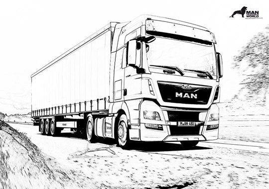 Наклейки на грузовые автомобили