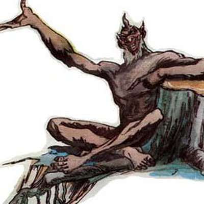 Шурале рисунок карандашом