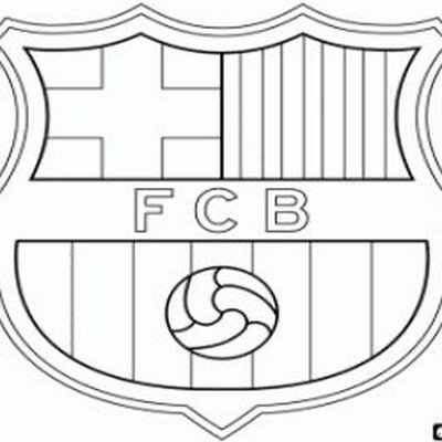 Раскраска ФК Барселона