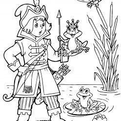 Иван Царевич раскраска