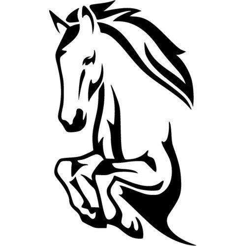 Наклейки лошади