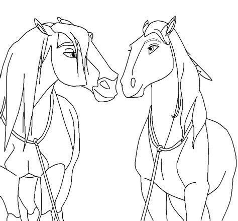 Спирит душа прерий Наброски