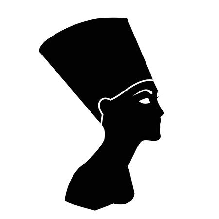 Нефертити силуэт