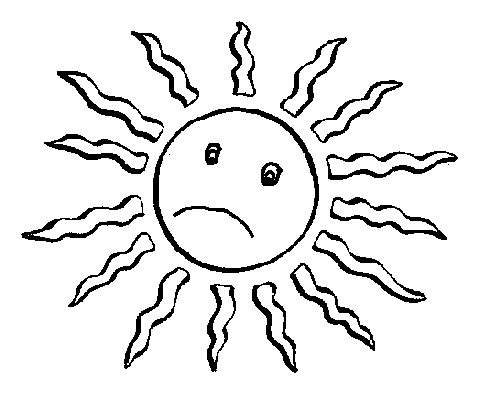 Грустное солнце