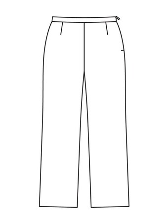 Брюки силуэт