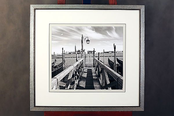 Портрет с паспарту и рамкой