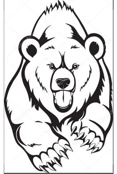 Медведь вектор