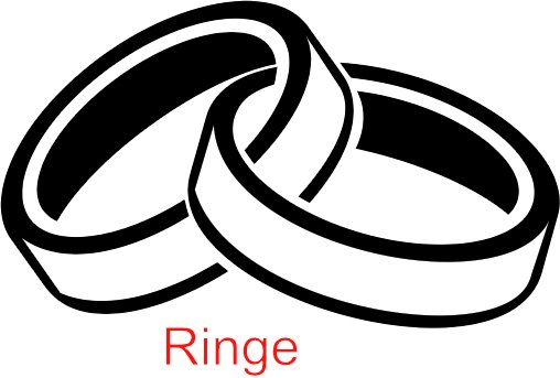 Кольцо черно белое