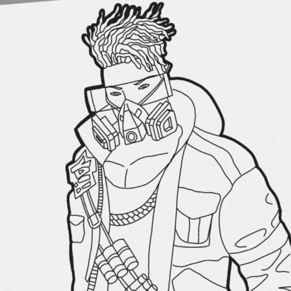 Раскраски для мальчиков фри фаер