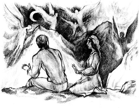 Рисунок к Кавказскому пленнику 5 класс толстой