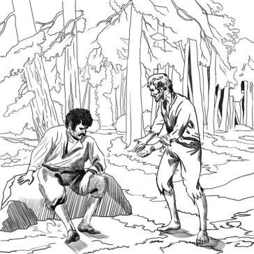 Зарисовки к произведениям Лермонтова