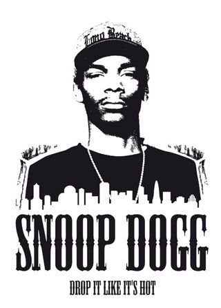 Надпись снуп дог