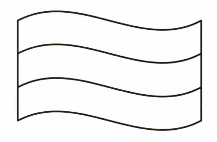 Российский флаг раскраска