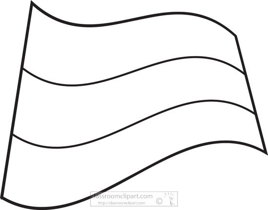 Флаг России раскраска