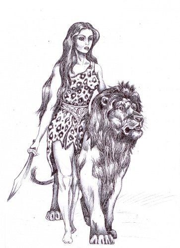 Фрэнк Фразетта черно-белые