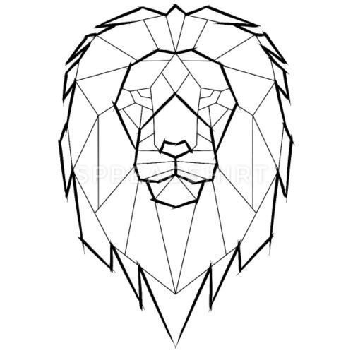 Геометрическая голова Льва