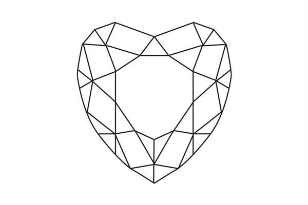 Огранка сердце бриллианты