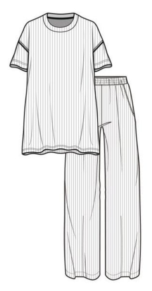 Эскиз детских пижам