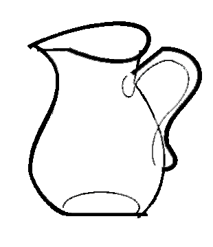 Кувшин контурный