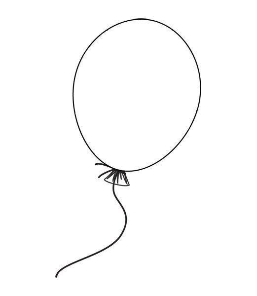 Шар раскраска