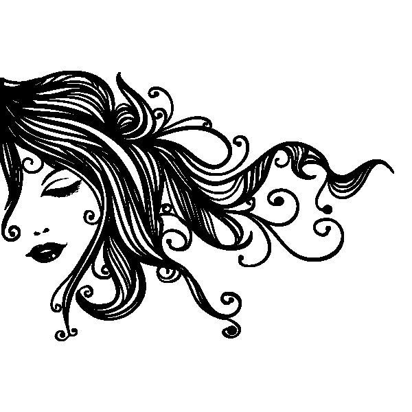 Стилизованные волосы