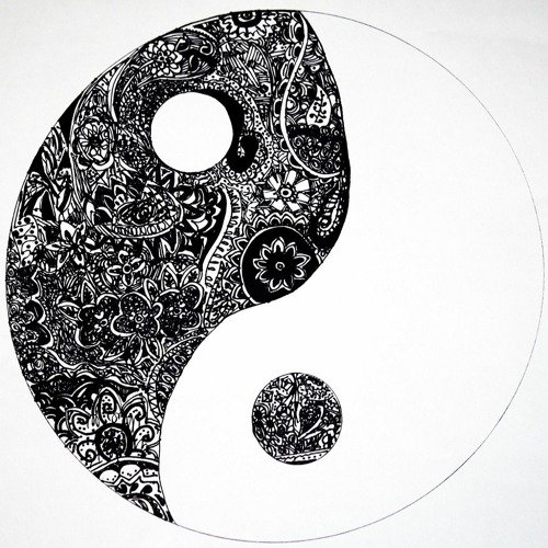 Инь Янь древнее изображение