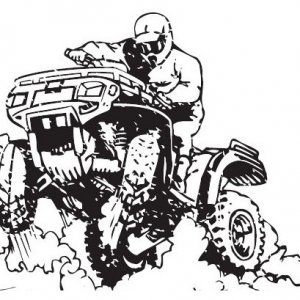 Граффити квадроцикл