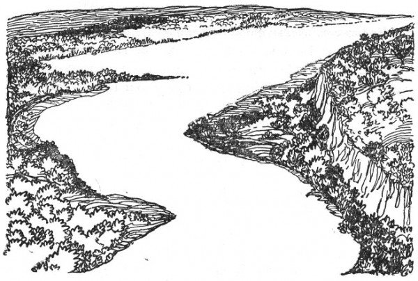 Река Волга раскраска