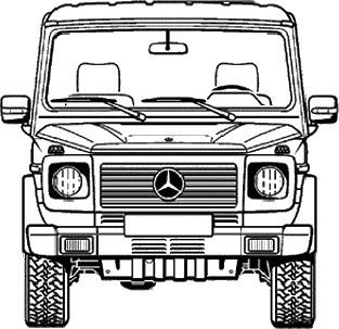 Мерседес Бенц g63 чертежи