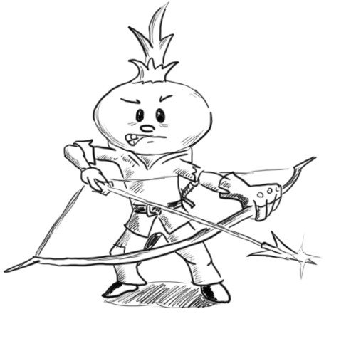 Чиполлино. Раскраска