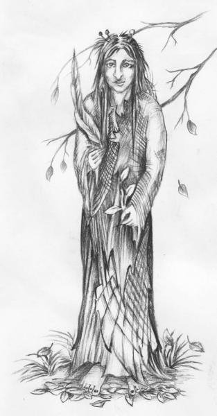 Кикимора раскраска