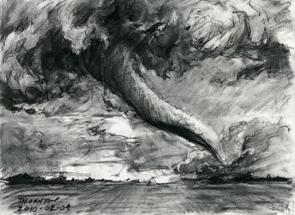 Ураган схематично