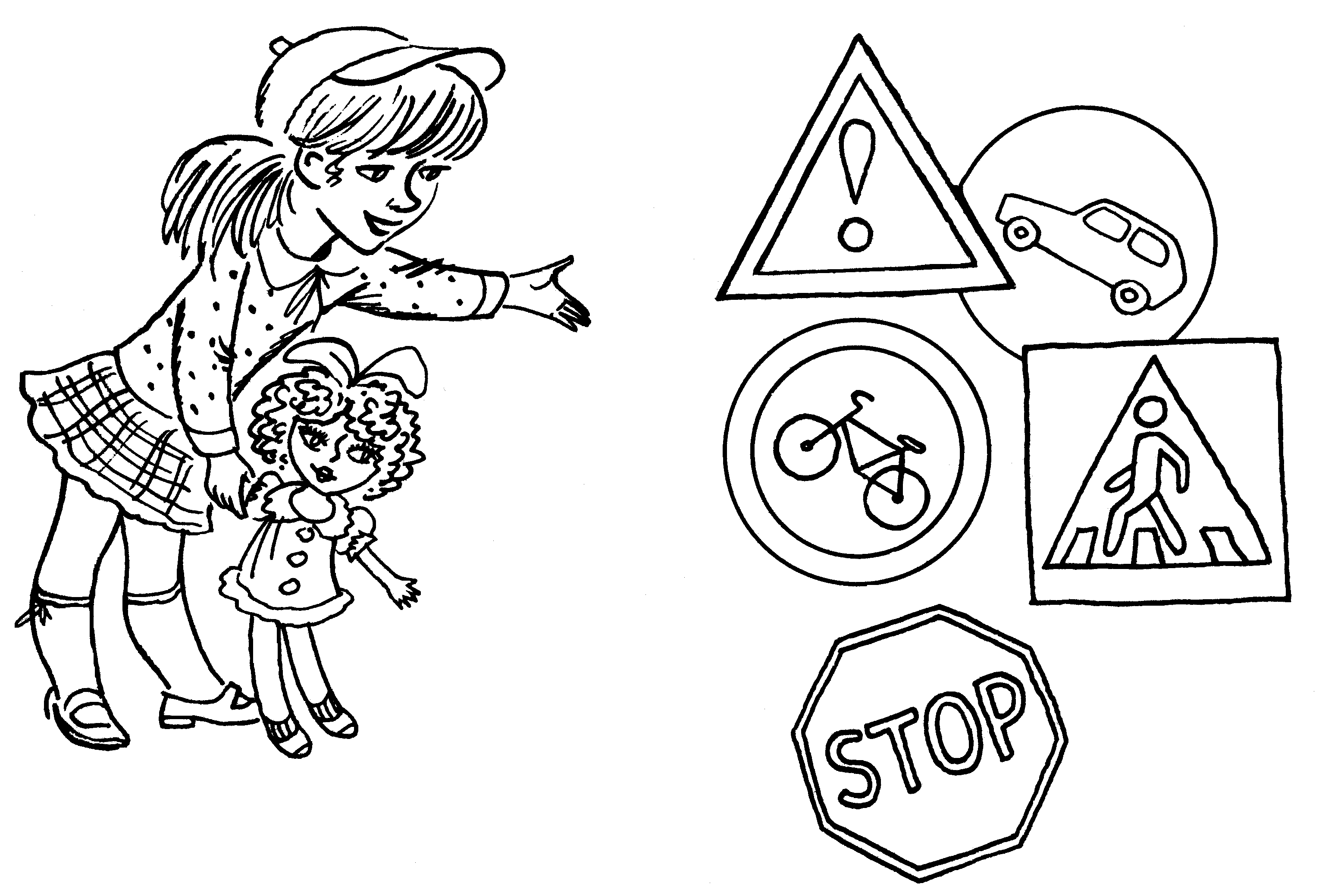 Раскраска ПДД. Раскраски ПДД для малышей. ПДД раскраска для детей. Рисунок на тему дорожные знаки. Игра черно белое не носить
