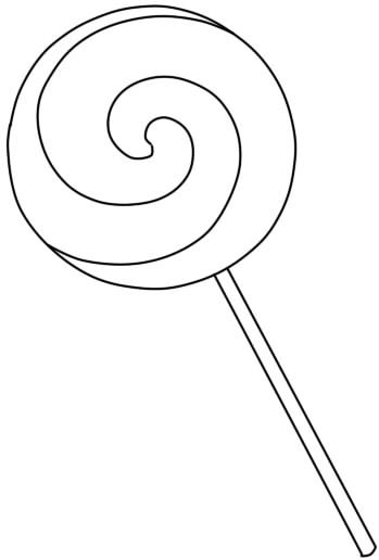 Леденец контур