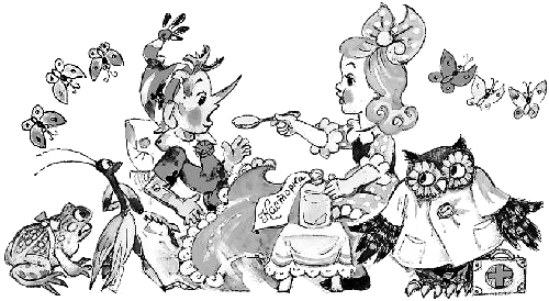 Раскраски золотой ключик или приключения Буратино Пьеро