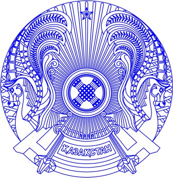 Герб Казахстана вектор