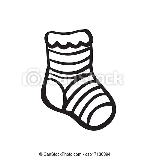 Вязаные носки для раскрашивания