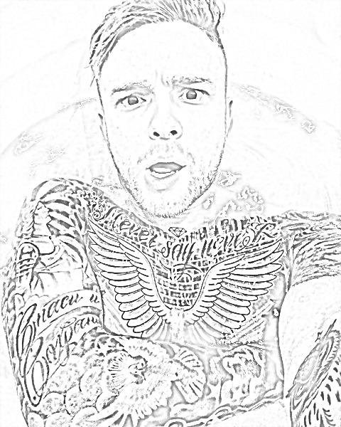 Егор Крид для срисовки