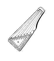 Кантеле музыкальный инструмент рисунок