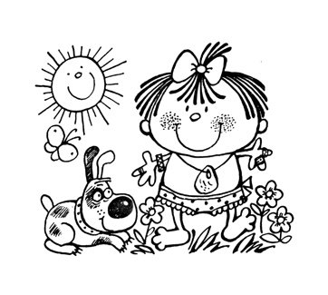 Позитивные рисунки черно белые