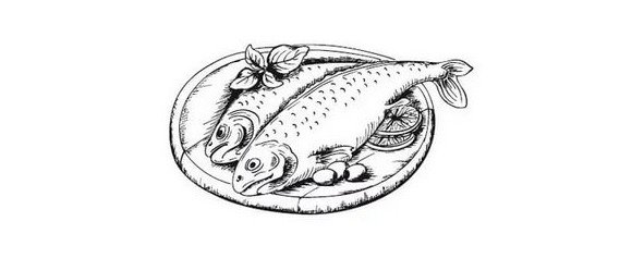 Блюдо "рыба"