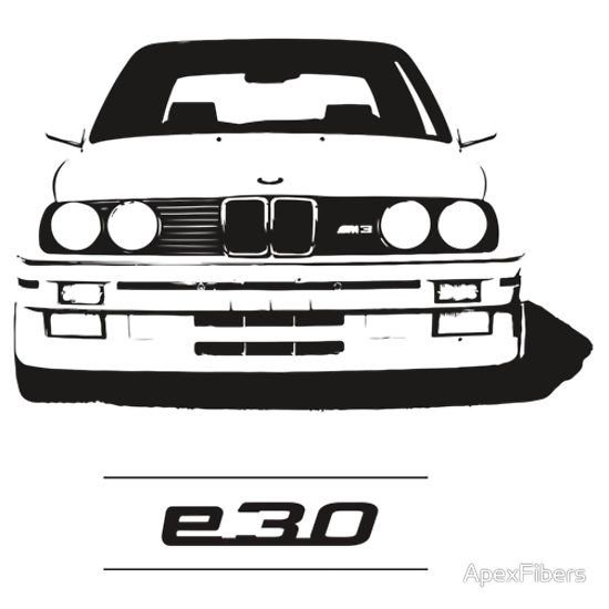 БМВ е30 вектор