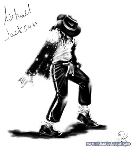 Майкл Джексон черно белый