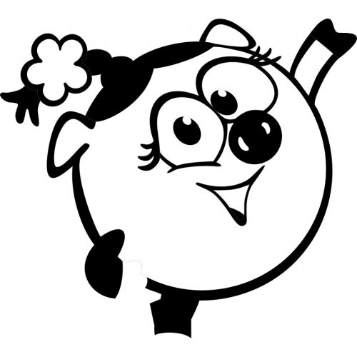 Бараш из смешариков раскраска