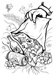 Экология раскраска