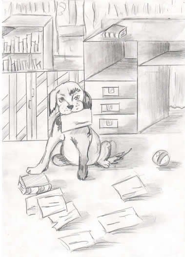 Белый Бим черное ухо иллюстрации к книге