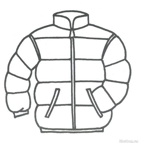 Куртка для раскрашивания