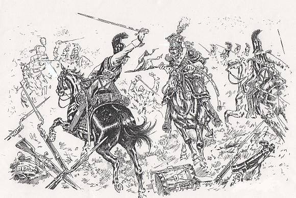 Рисунки Бородинское сражение 1812 года