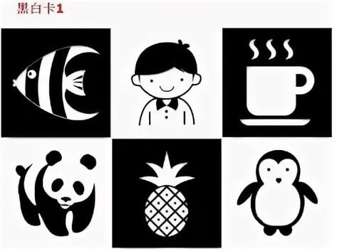 Карточки Монтессори для новорожденных