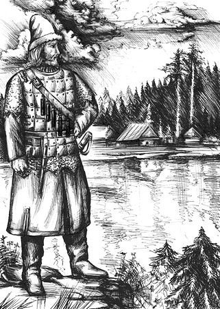 Енисейский казак первопроходец 17 века